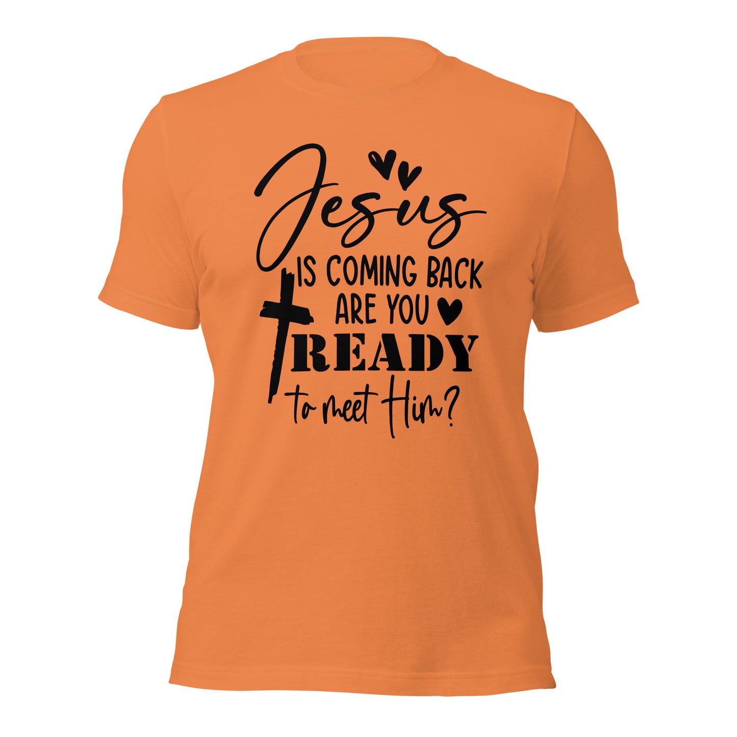 JESUS IS COMING BACK Premium Christian T-Shirt