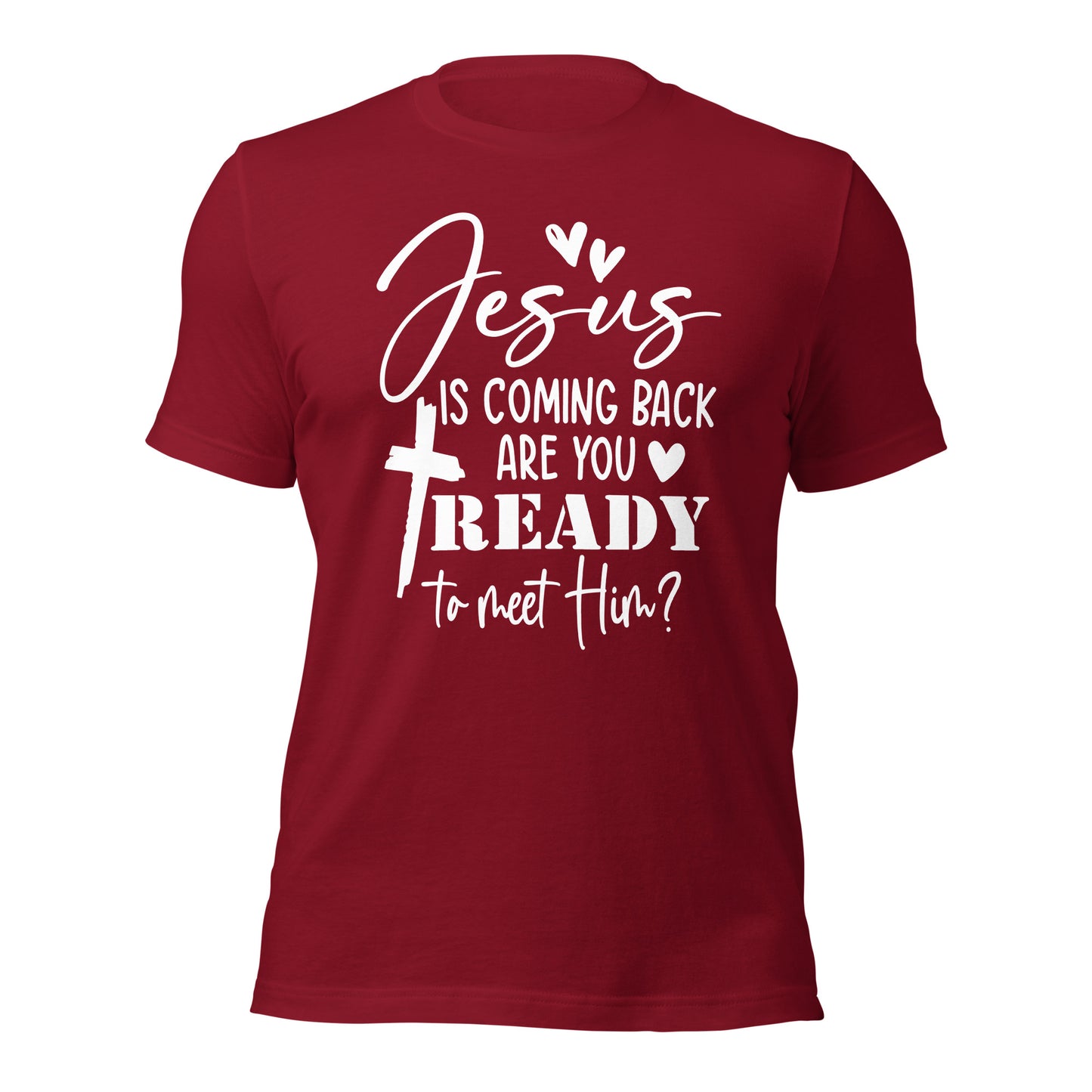 JESUS IS COMING BACK Premium Christian T-Shirt
