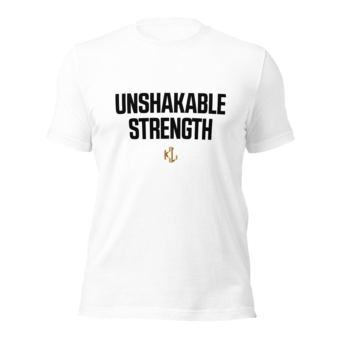 UNSHAKABLE STRENGTH Premium Christian T-Shirt