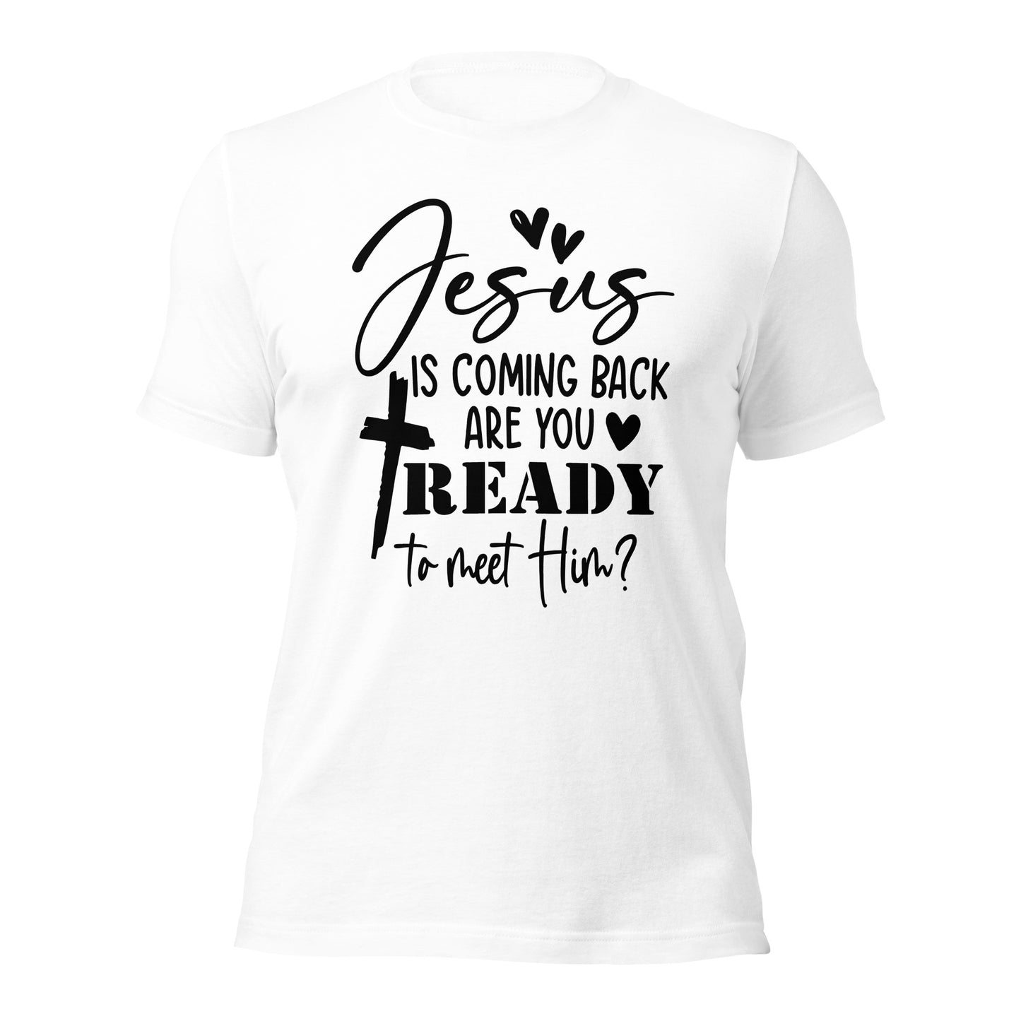 JESUS IS COMING BACK Premium Christian T-Shirt