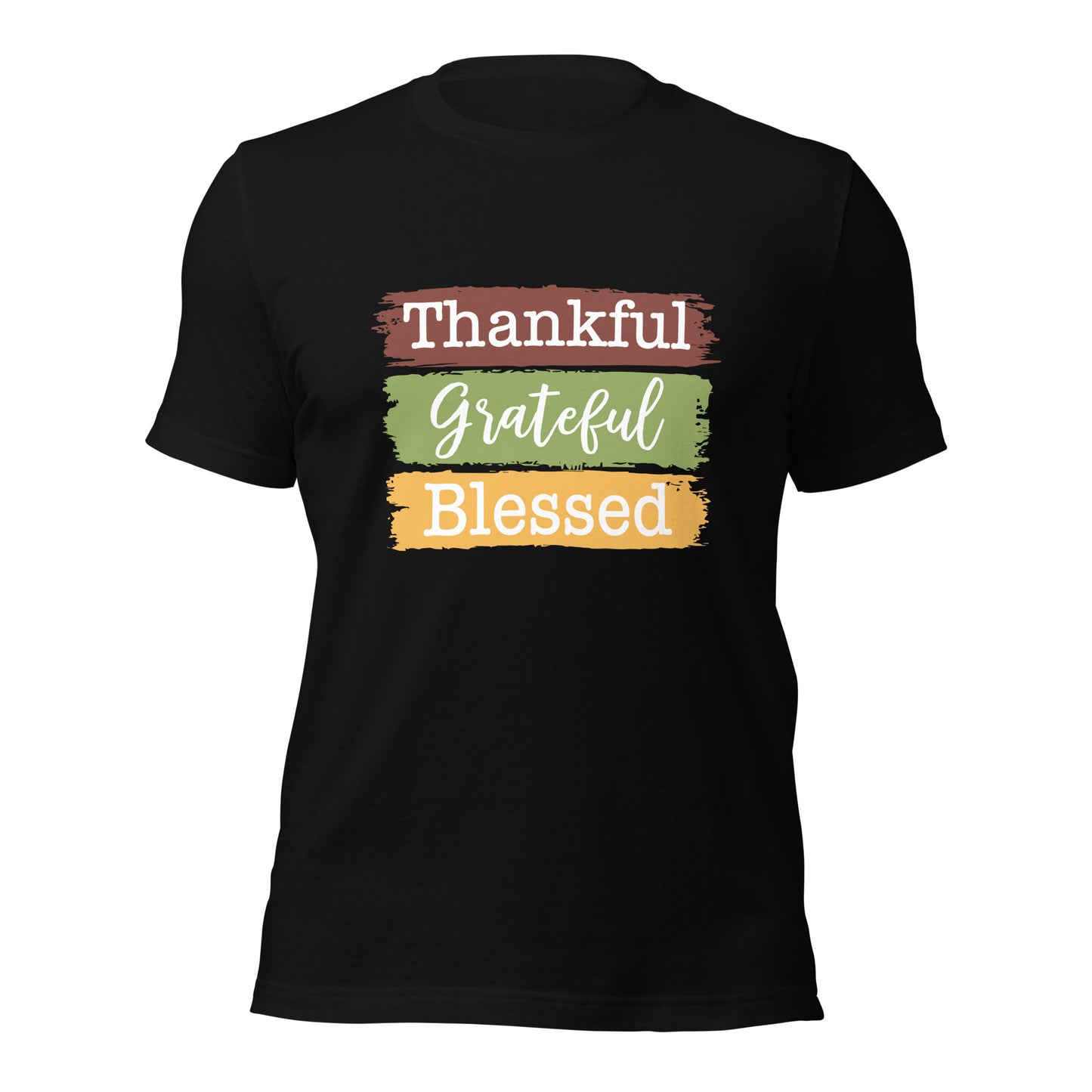 THANKFUL GRATEFUL BLESSED Premium Unisex T-Shirt