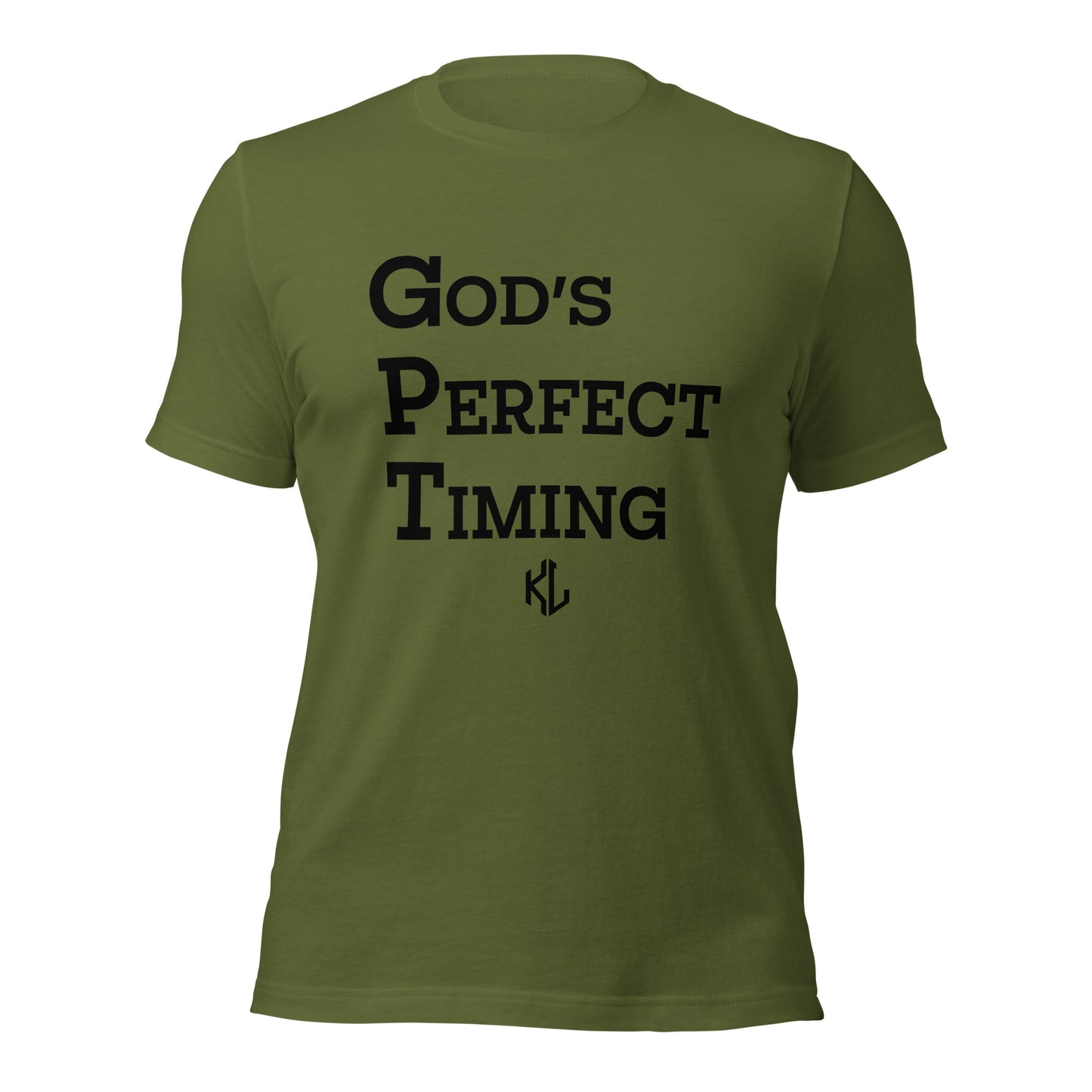 GOD'S PERFECT TIMING Premium Unisex T-Shirt