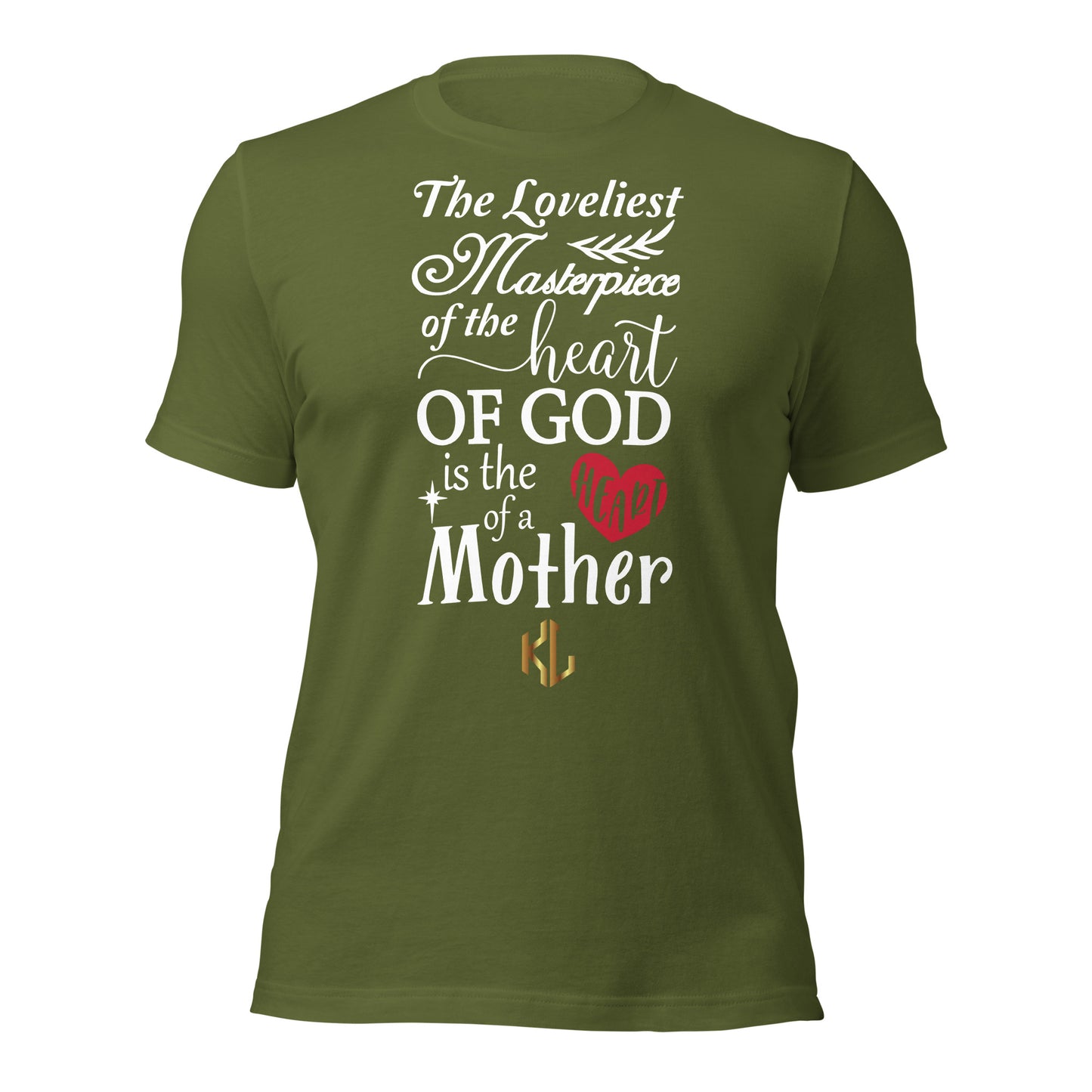 THE HEART OF A MOTHER Premium Unisex T-Shirt