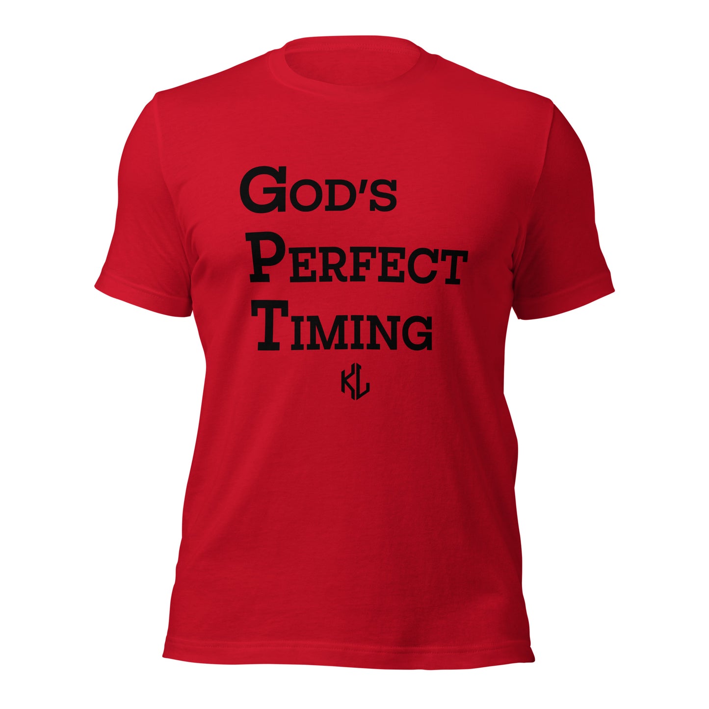 GOD'S PERFECT TIMING Premium Unisex T-Shirt