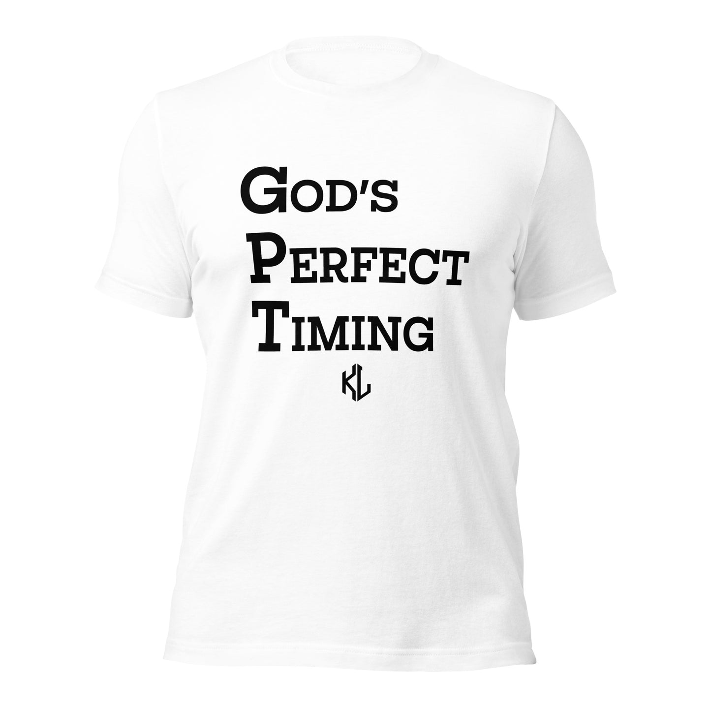 GOD'S PERFECT TIMING Premium Unisex T-Shirt